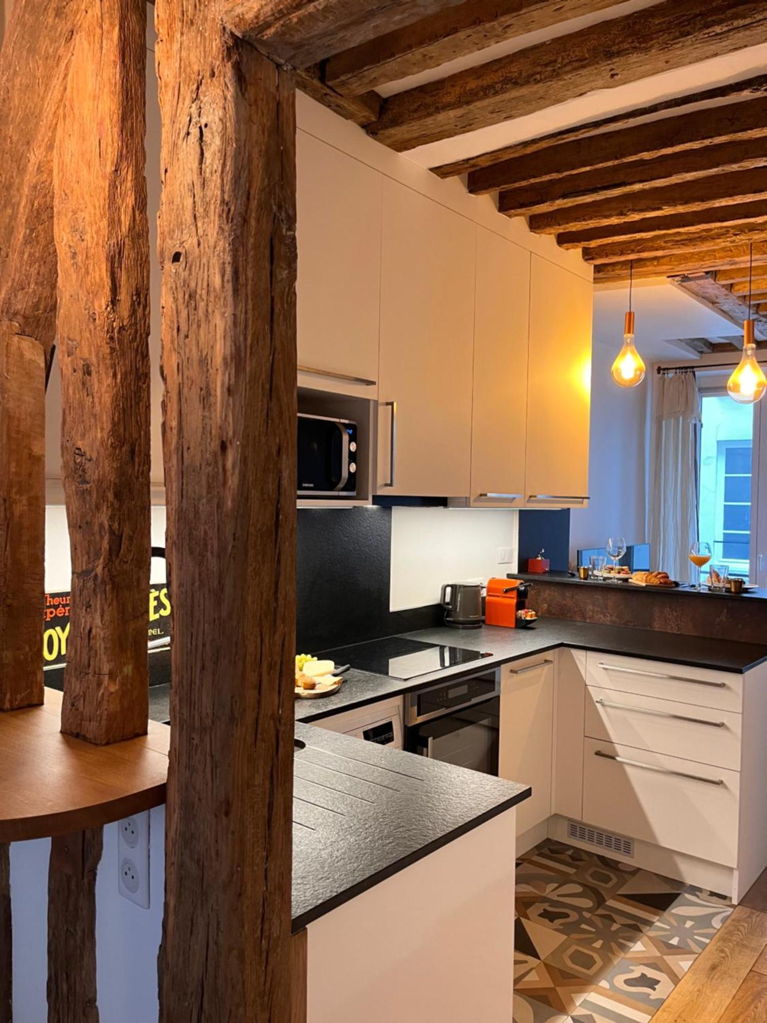 Appartement A Saint-Paul En Plein Coeur Du Marais 4 Pers París Exterior foto