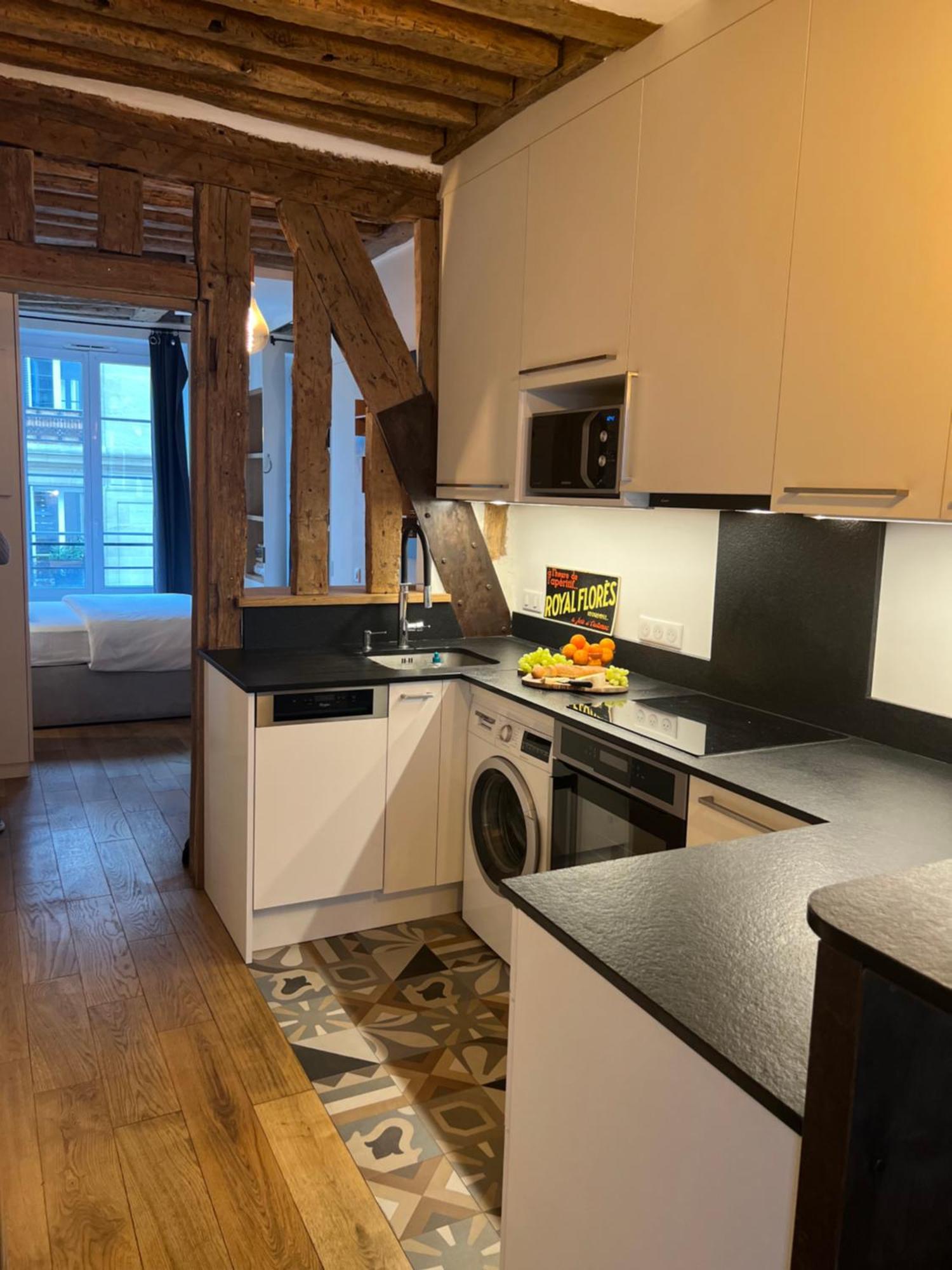 Appartement A Saint-Paul En Plein Coeur Du Marais 4 Pers París Exterior foto